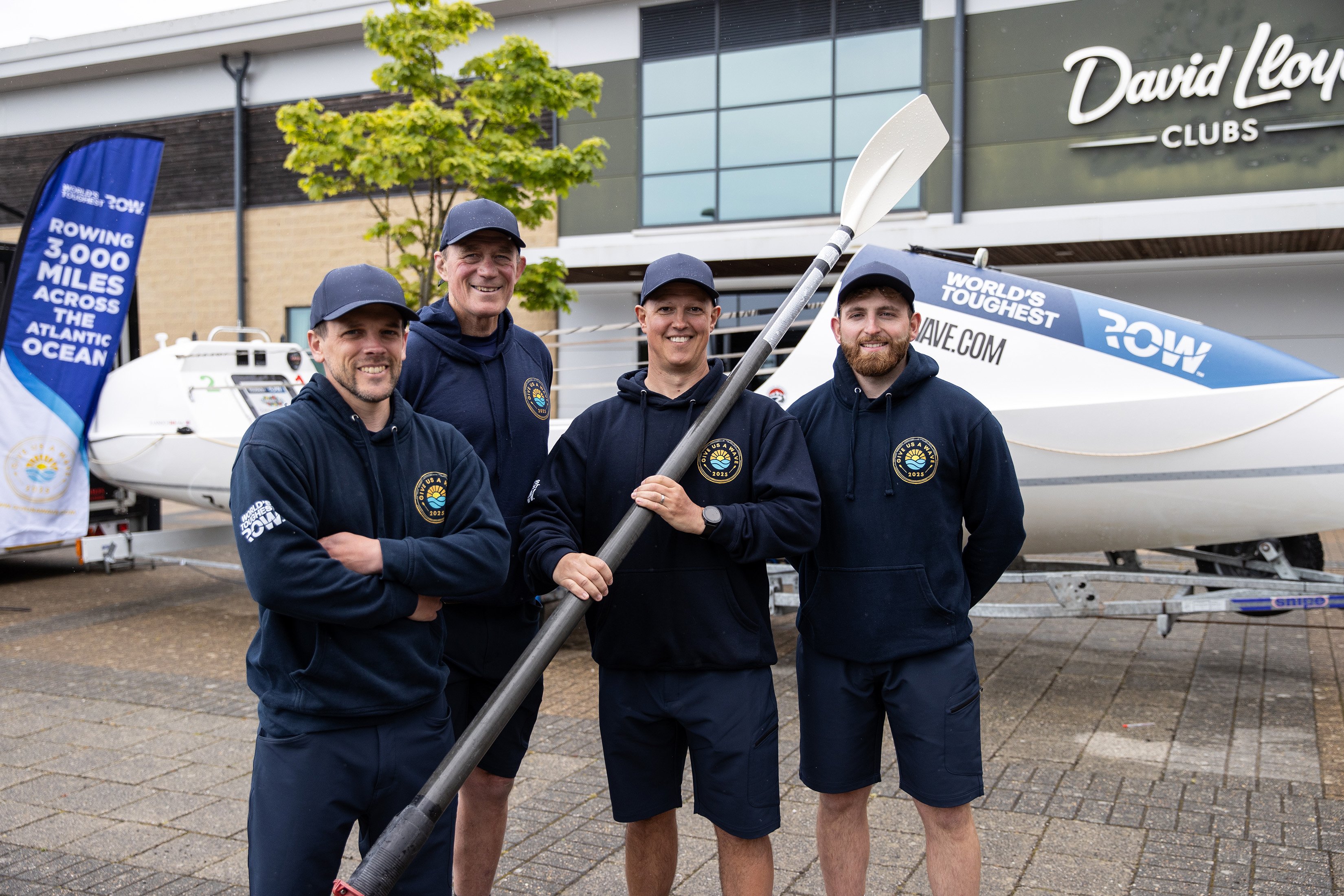 Left to right: Tom, Tim, Grant and Rhys.