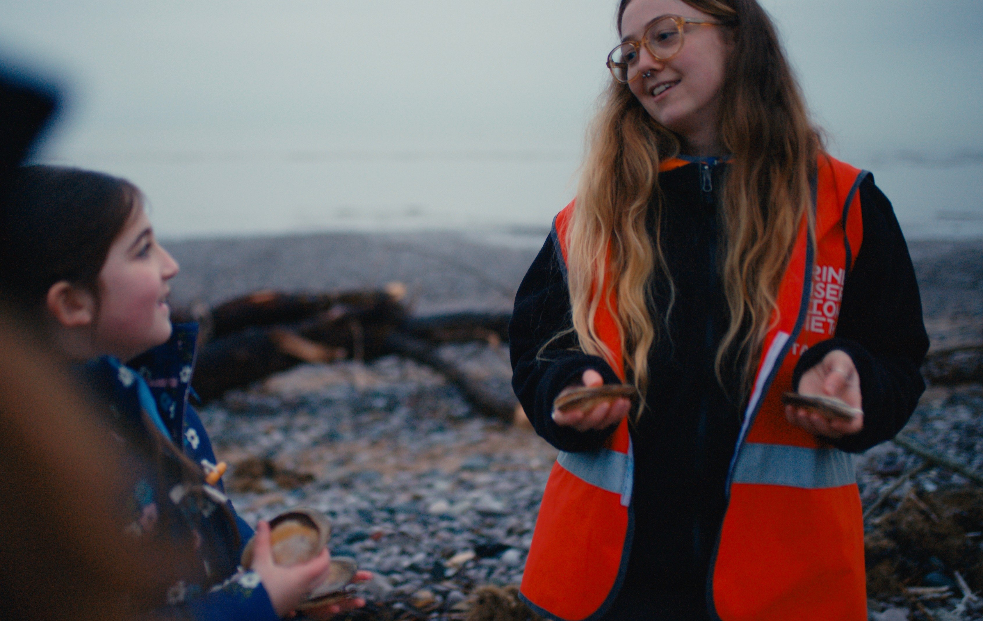 Ciara engaging with volunteers as part of HYYM.