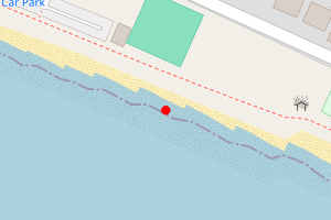Map showing Milford on Sea