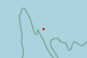 Map showing Seaton Point Caravan Site