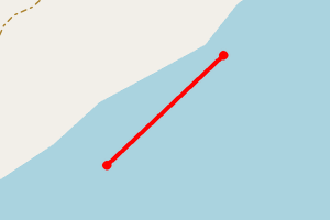 Map showing Rascarrel Bay