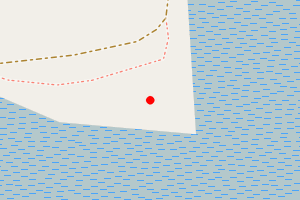 Map showing Stutton, Stutton Mill - Stutton Point