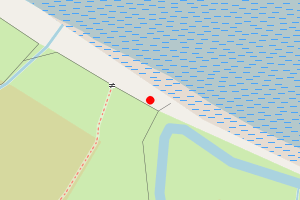 Map showing Staffin Bay