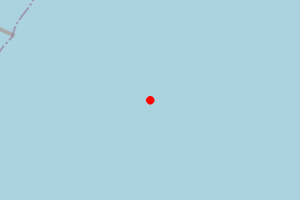 Map showing Selsey East Beach R