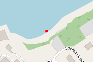 Map showing Hobbs Point