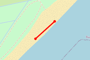 Map showing Porthkerry Country Park