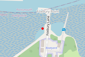 Map showing Brownwich Cliffs