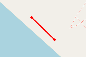 Map showing Porth Neigwl (Hells Mouth)