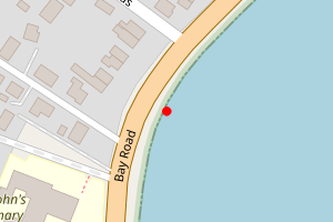 Map showing Carnlough