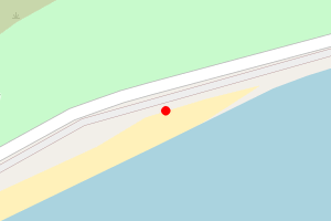 Map showing Arbroath East - Victoria Park Beach