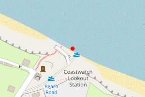Map showing East Runton