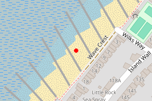 Map showing Admiralty Walk