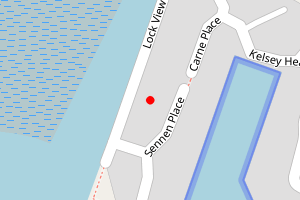 Map showing Southampton Rd, Port Solent