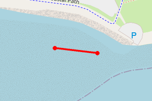 Map showing Burry Port