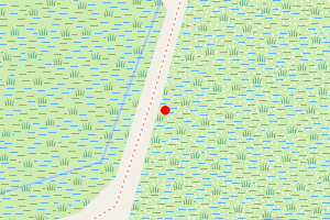 Map showing Shellness Naturist Beach