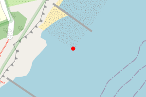 Map showing Pinnacle Point