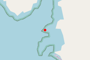 Map showing Dinas Fawr