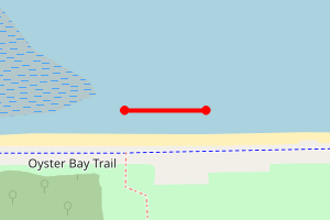 Map showing The Downs - East Cliff, Herne Bay