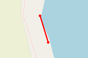 Map showing Burniston Bay