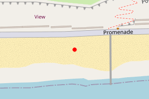 Map showing Southbourne