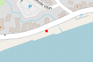 Map showing Amroth