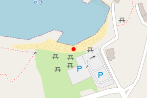 Map showing Portmuck Harbour