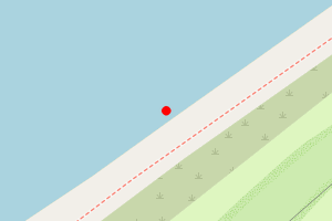 Map showing Mockbeggar Wharf