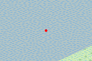 Map showing Preesall Sands