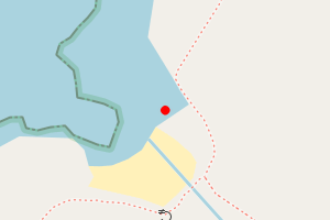 Map showing Bryn Gwydd