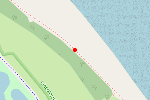Map showing Cleethorpes-Humberston Fitties Big Beach Clean-up