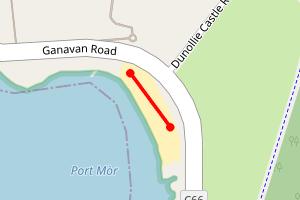 Map showing Port Mor