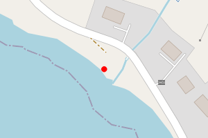 Map showing Wormadale Beach, Wormadale
