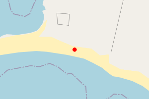 Map showing Nesbister Beach, Whiteness