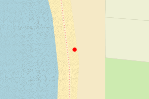 Map showing Culla Bay