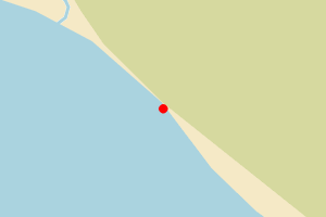 Map showing Traeth Llydan, Rhosneigr
