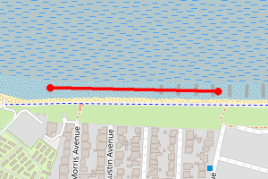 Map showing Studd Hill (West)