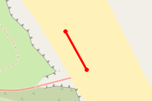Map showing Blast Beach