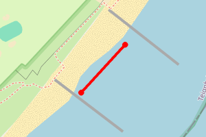 Map showing Dawlish Warren