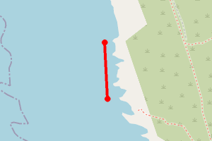 Map showing Polhawn