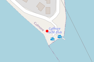 Map showing Culmore Point