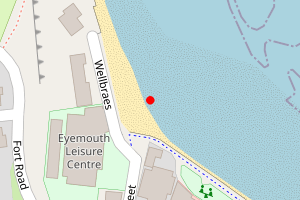 Map showing Eyemouth