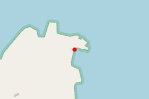 Map showing Skeo Taing Beach, Unst