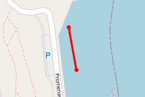 Map showing Hendon