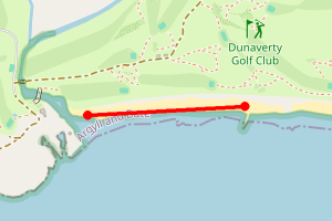 Map showing Brunerican Bay