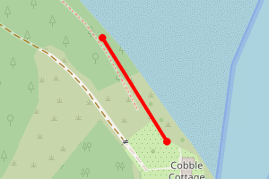 Map showing Dalmeny by river