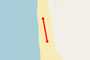 Map showing Luskentyre Beach, Seaforth
