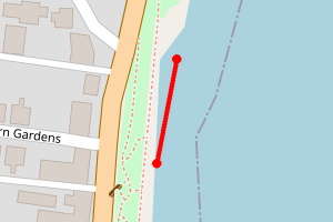 Map showing Kirn