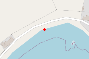 Map showing Ness of Cullivoe, Yell