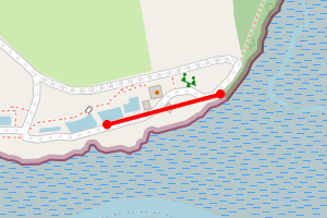 Map showing Helford Estuary- Gweek
