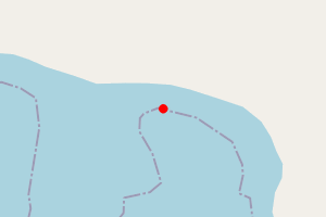 Map showing Tangwick Beach East, Eshaness